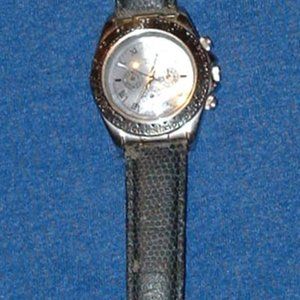 Terner Quarts men's tank style watch stainless run